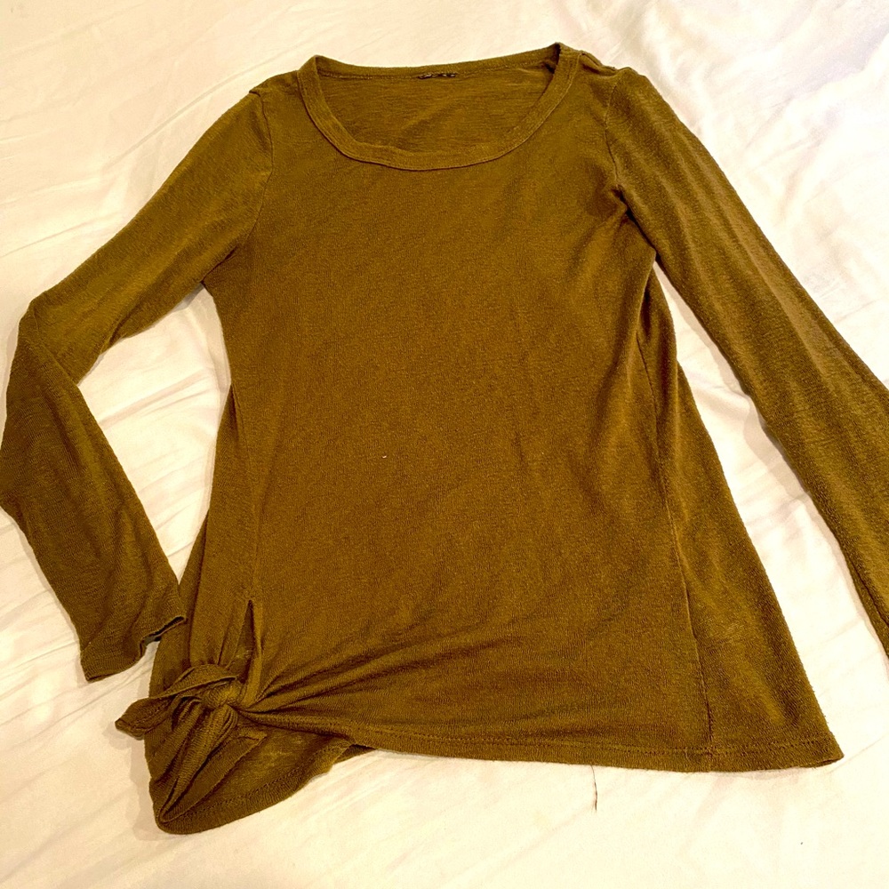 Dark Green Long Sleeve shirt